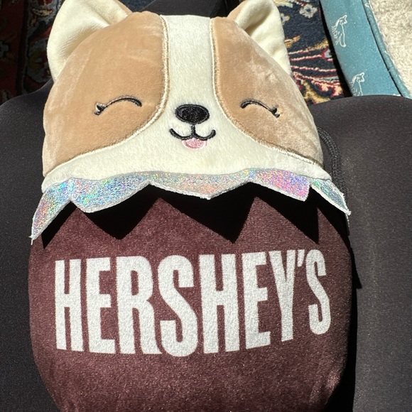 Hershey Candy Bar Original Squishmallows Regina Corgi Dog 8" Soft Plush Animal - Picture 4 of 7